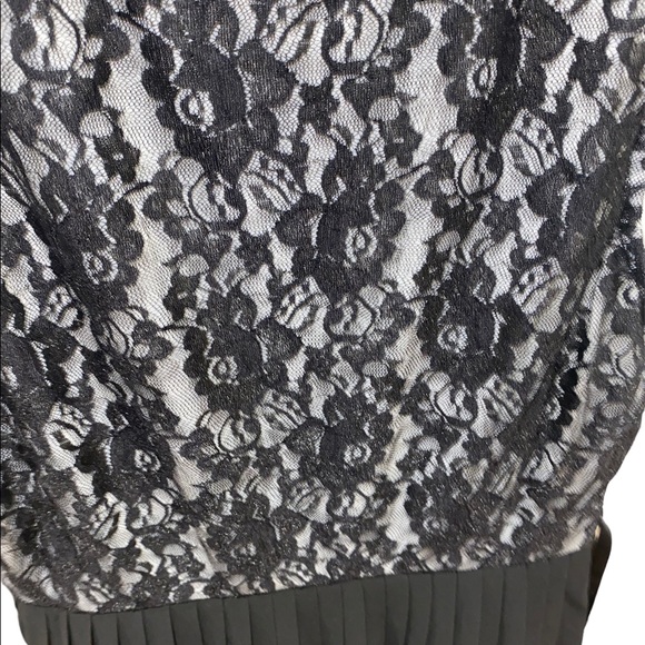 Speechless NWT Girls Lace Sleeveless Chiffon Pleated A-line Dress/Embellishments - Picture 4 of 14